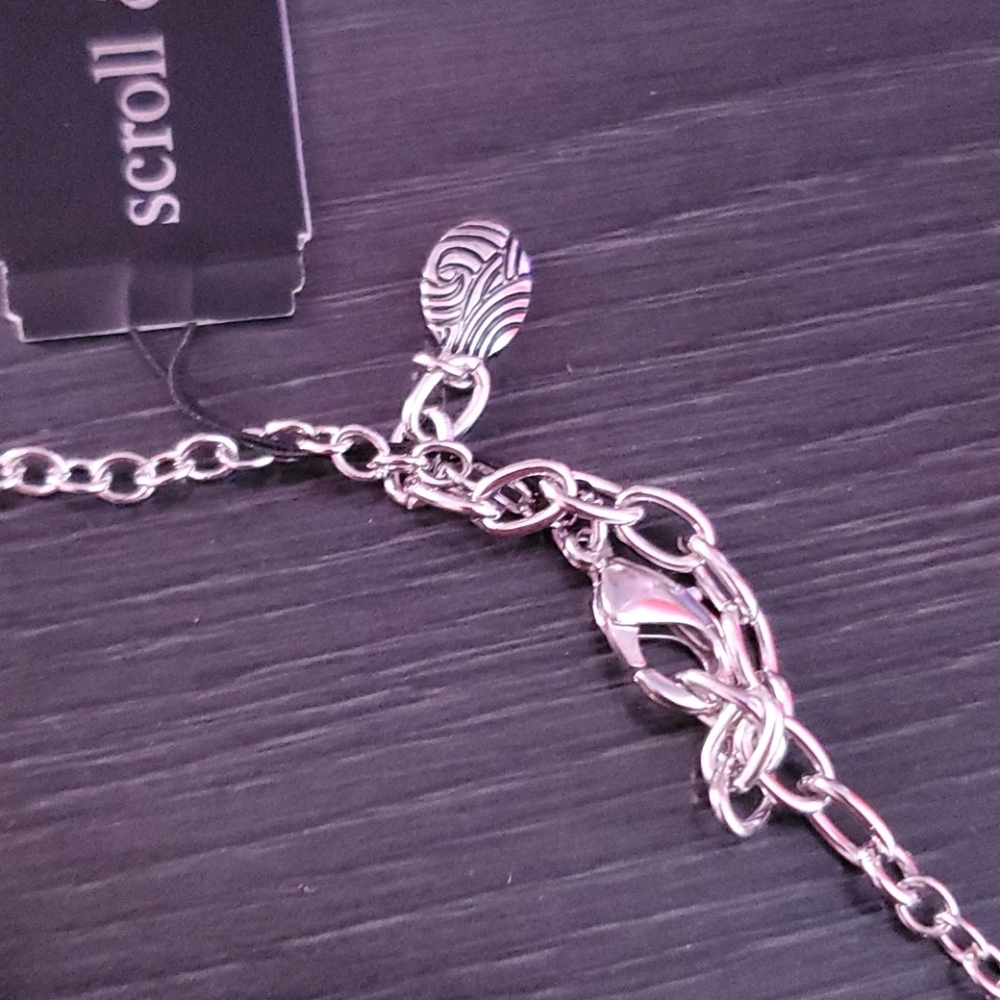 Scroll and vine two way chocker necklace  boxed - Picture 2 of 7